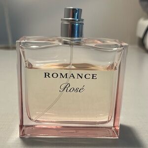 Ralf Lauren Romance Rose EDP 100 ml bottle 3/4 full